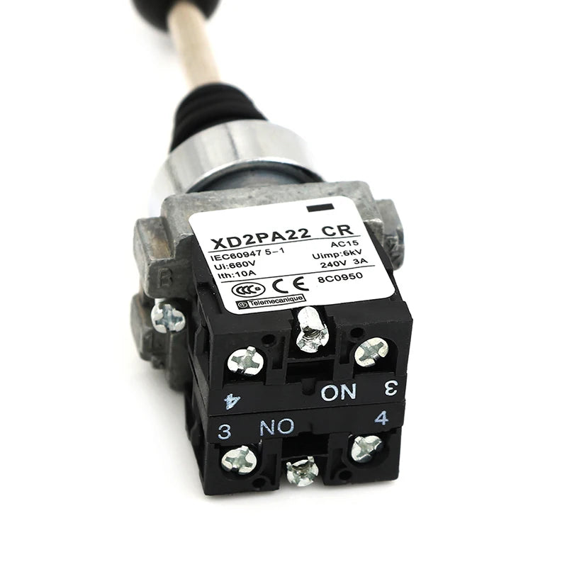 2 Direction Lock XD2PA12CR 2positions Maintained Wobble Stick Joystick Switch Peaceful Pleasures Health and Wellness