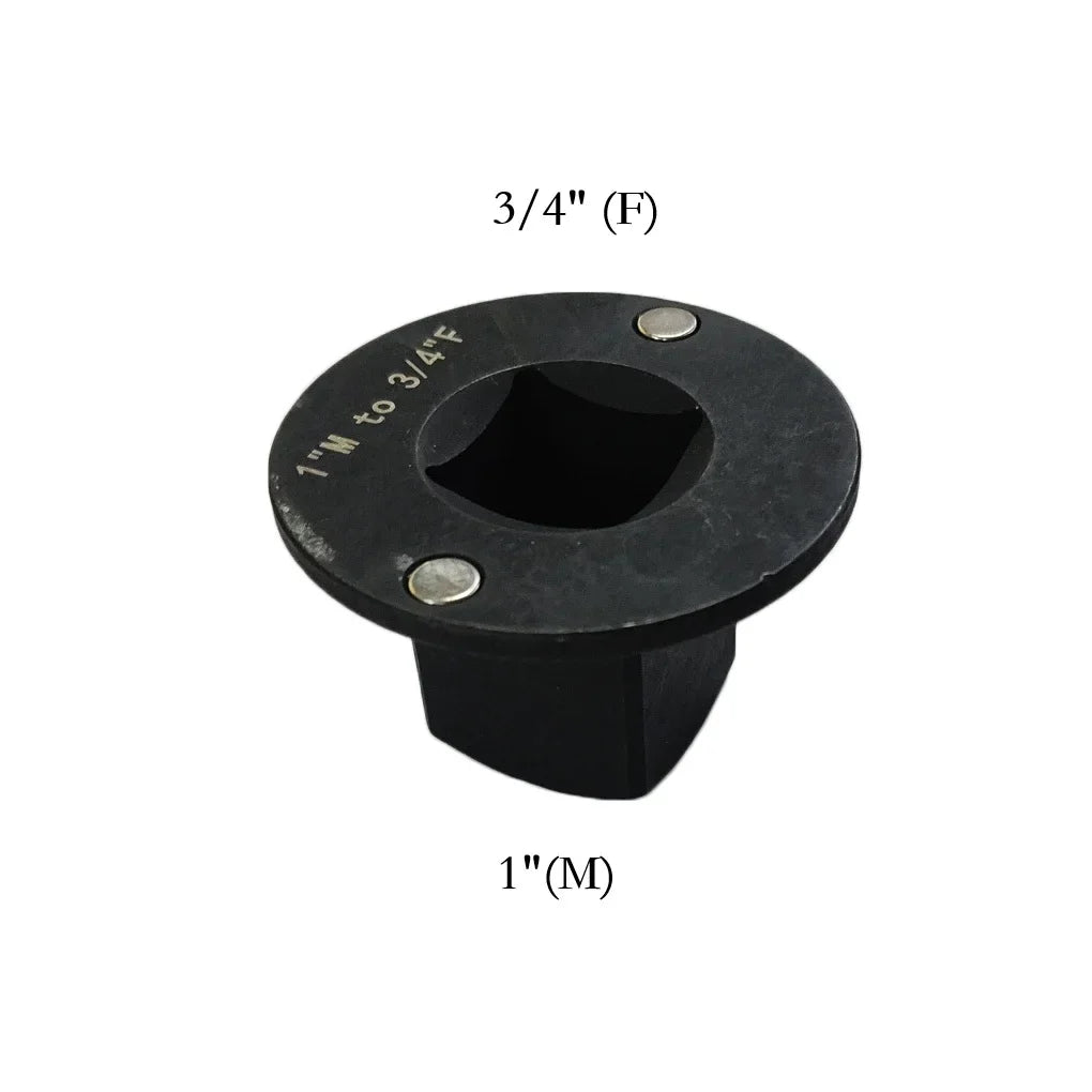 Low Profile Socket Adapter for Impact Driver – 3/8 to 1/2 & More