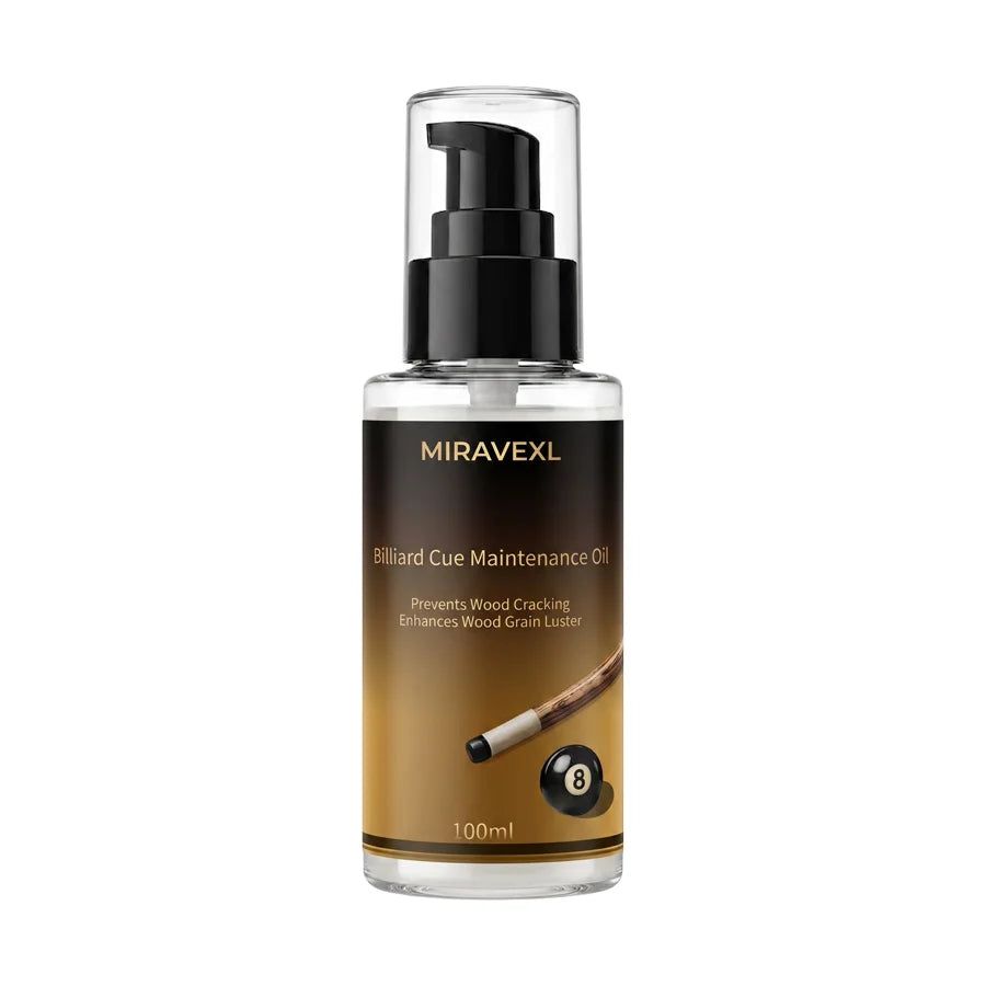 Pool & Snooker Cue Shaft Oil – Wood Conditioner & Polish