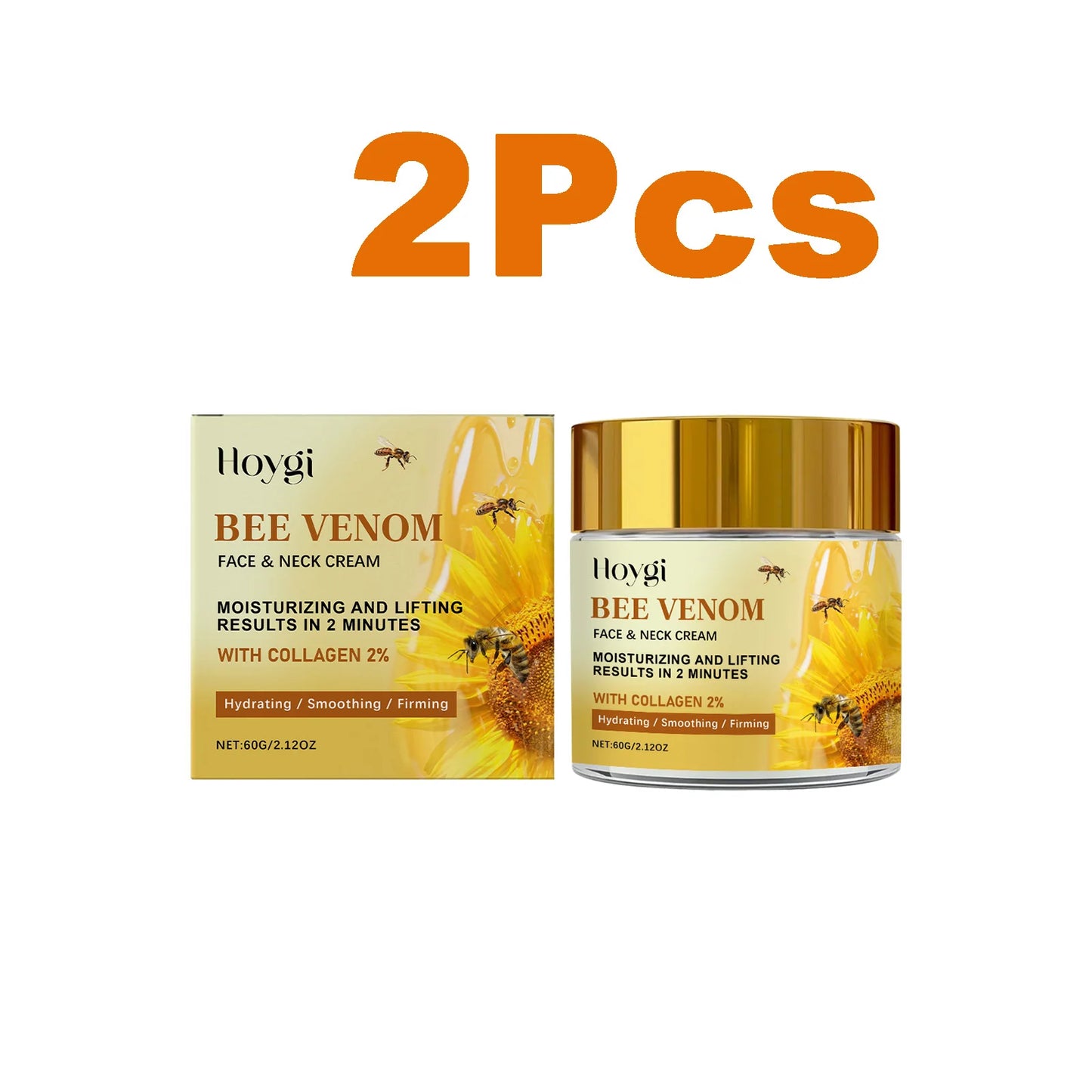 Bee Venom Firming Face & Neck Cream – Anti-Aging Moisturizer