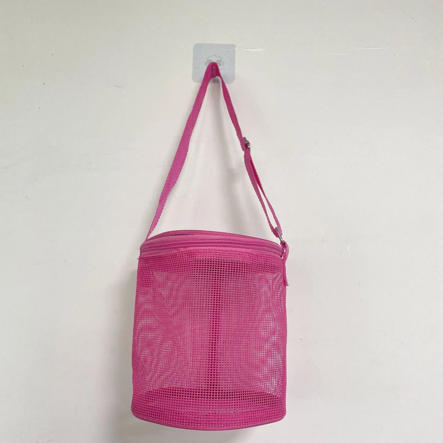 Mesh Beach Bag with Zipper | Kids Sand Toy & Pool Bag