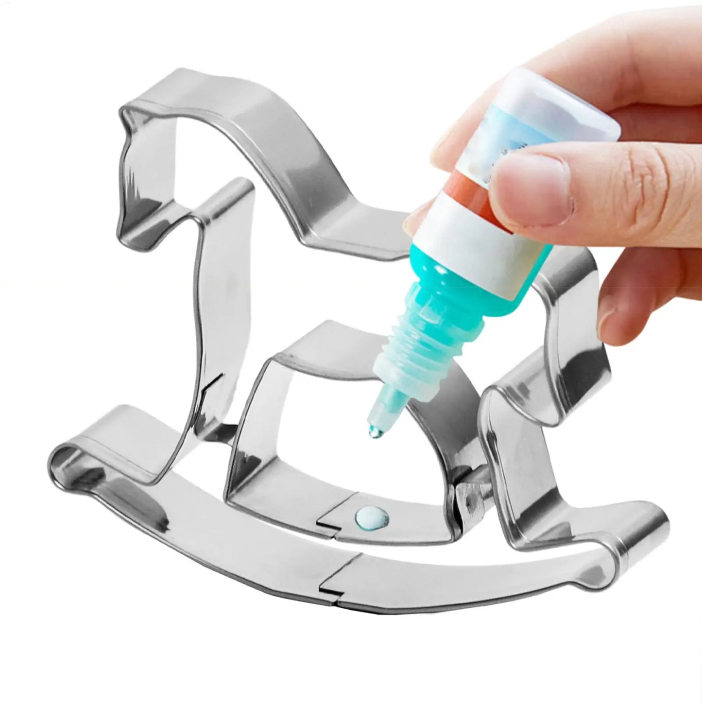 Horse-Shaped Stainless Steel Cookie Cutter | 2026 Year of Horse