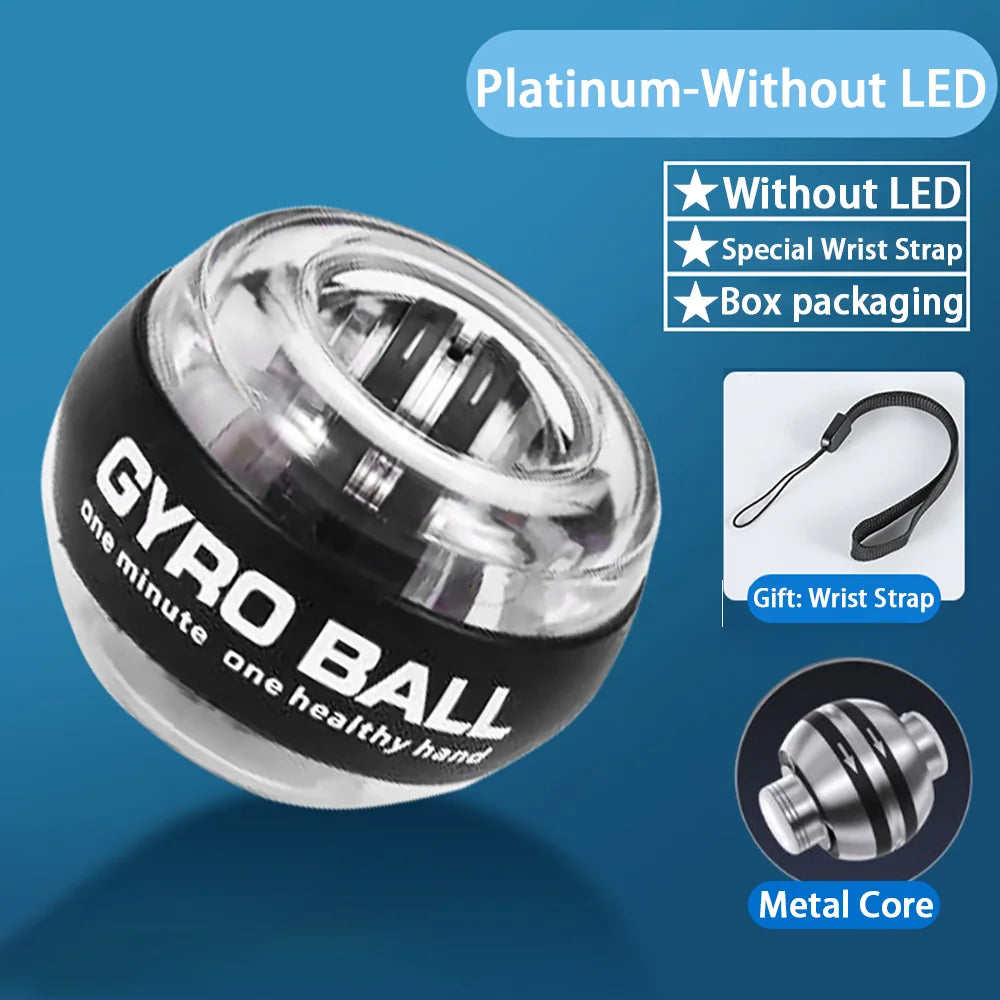 LED Autostart Gyroscopic Wrist Ball – Arm & Grip Trainer