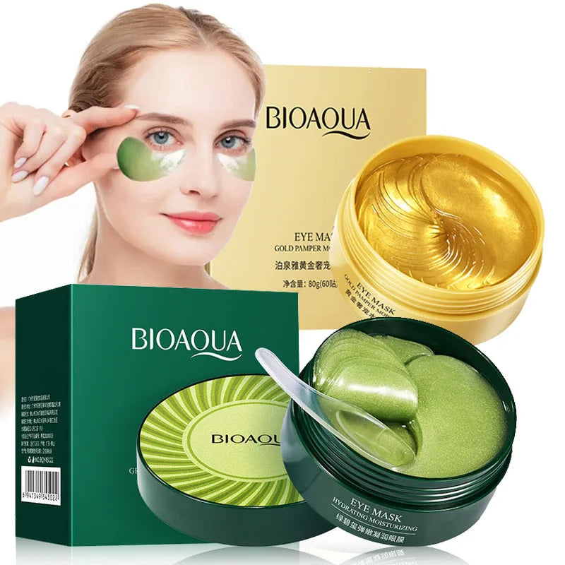 BIOAQUA Collagen Eye Mask 60pcs | Dark Circles & Firming