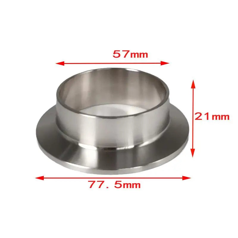 New Welding Pipe Sanitary Fitting Weld Clamp Ferrule Fits Clamp Stainless Steel 304 Peaceful Pleasures Health and Wellness 57