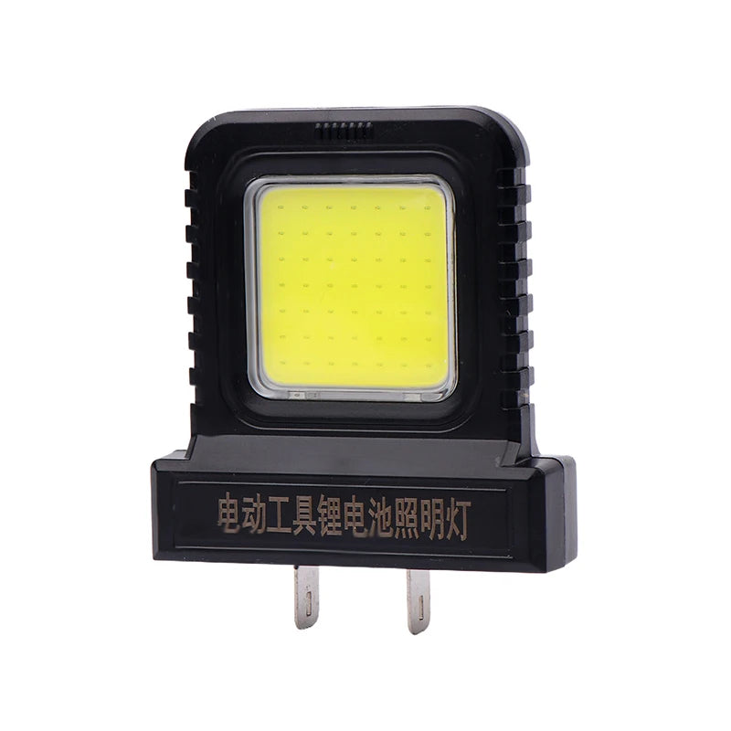 14W LED Work Light for 20V–21V Li-ion Tool Batteries