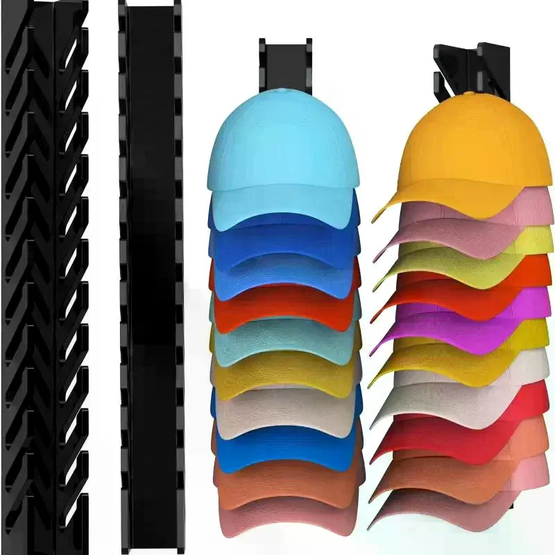 Acrylic Baseball Cap Display & Storage Rack | Clear Hat Holder