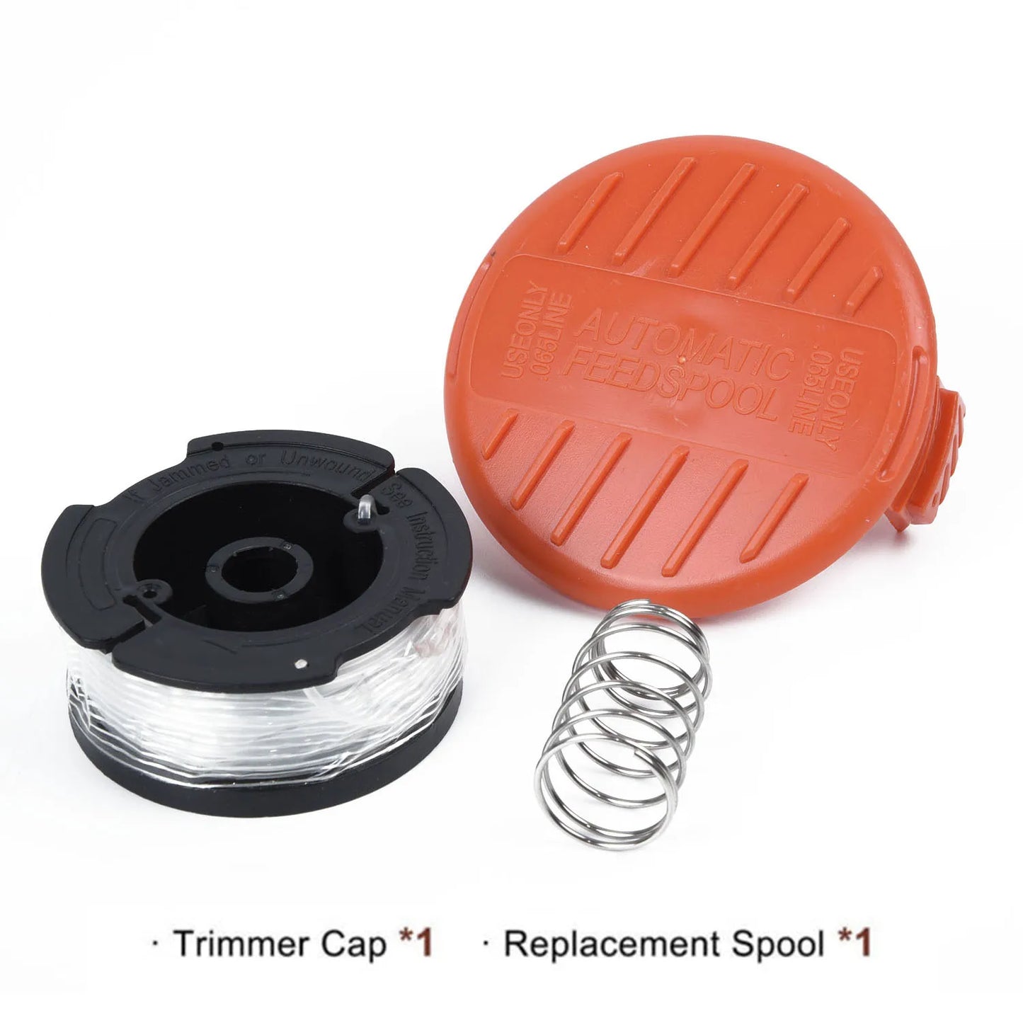 Factory Wound AF100 Replacement Spool Line Cap RC100P Black&decker