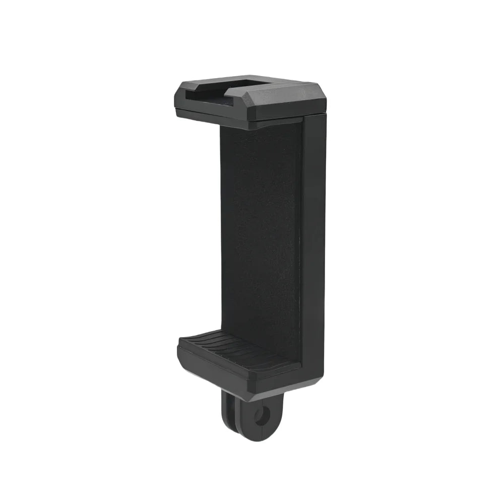 Phone Holder Cold Shoe Mount Clip – GoPro & 1/4" Tripod Adapter