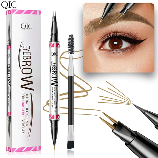 QIC Waterproof Micro Blade Eyebrow Pencil & Liquid Brow Marker Eyebrow Pencil Oasis Select