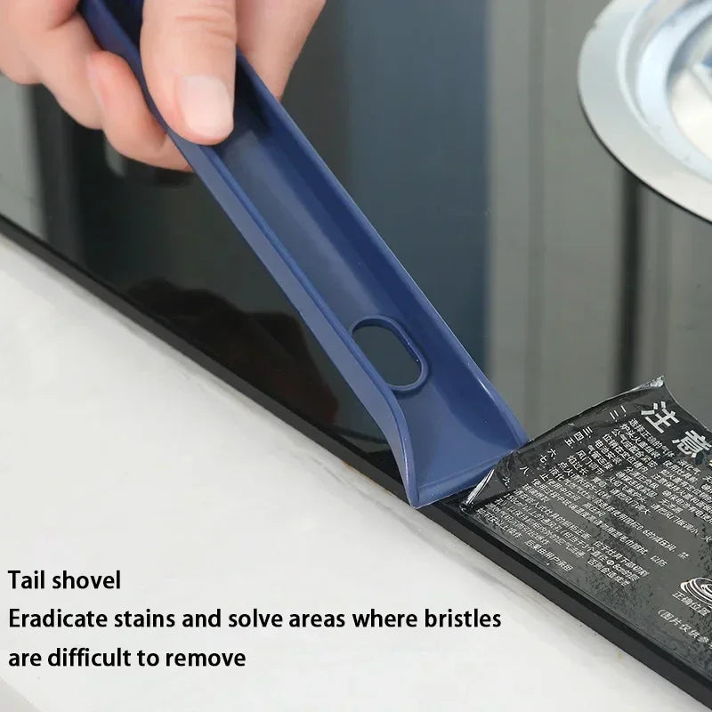 Effective Cleaning Brush for Corners and Gaps - 2-in-1 Multipurpose Bathroom and Floor Tiles Cleaning Brush Peaceful Pleasures Health and Wellness