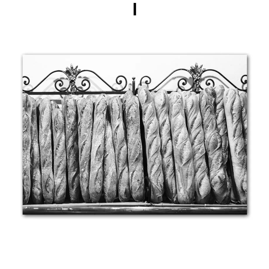 Vintage Car Canvas Wall Art | Nordic Black & White Paris Print