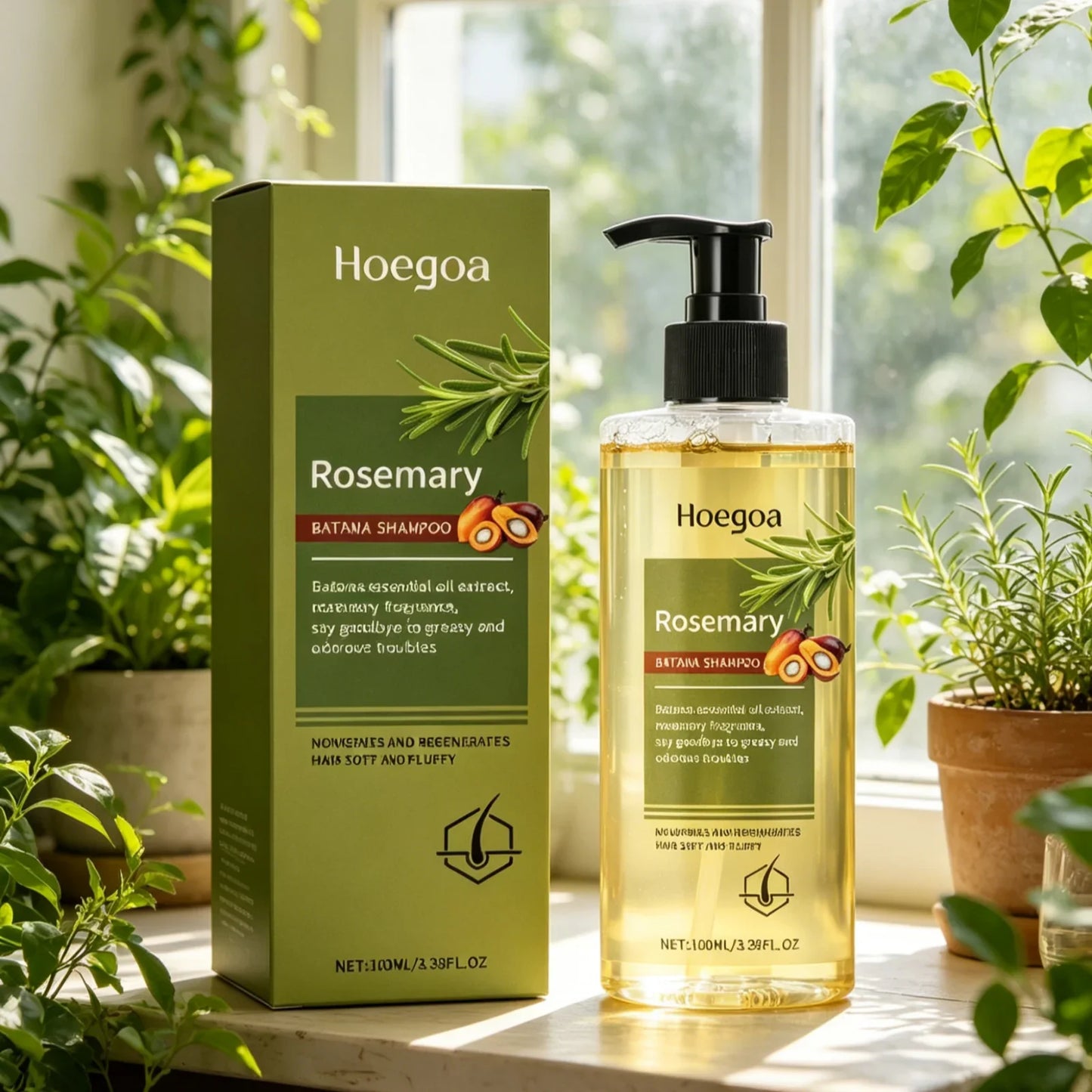 Hoegoa Anti-Dandruff Shampoo Deep Cleansing Scalp Care 100ml