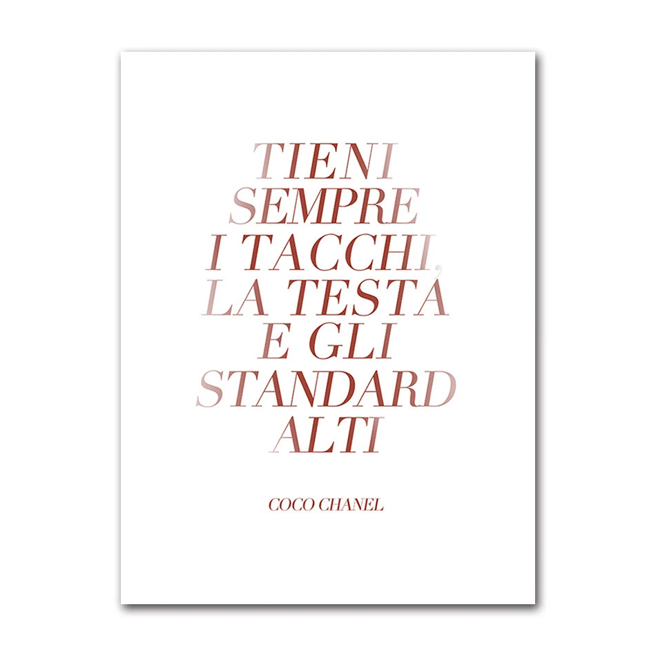 Kitchen Café Herbs & Coffee Quote Canvas Wall Art Print