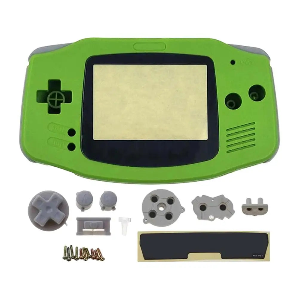 GBA Full Replacement Housing Shell, Buttons & Screws – 15 Colors