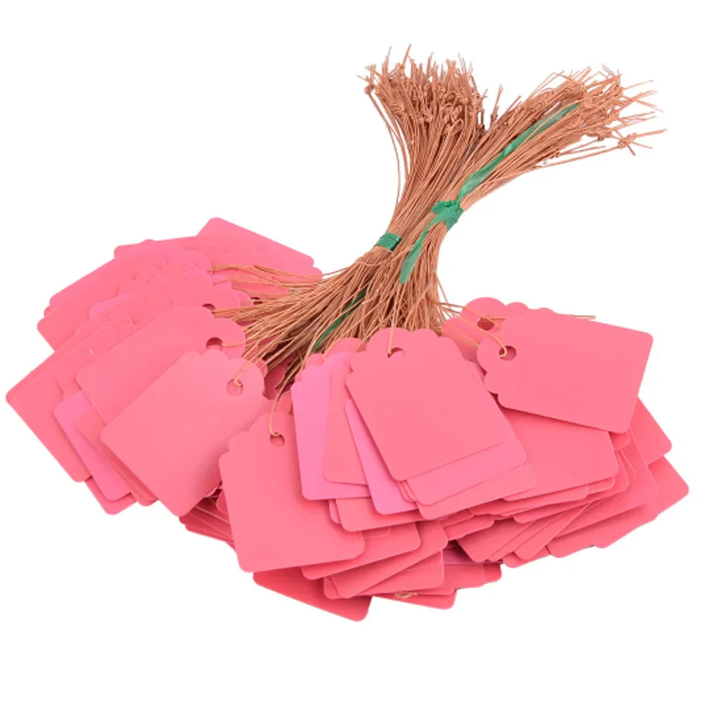 100pcs Waterproof Plastic Plant Hanging Tags | Garden Labels