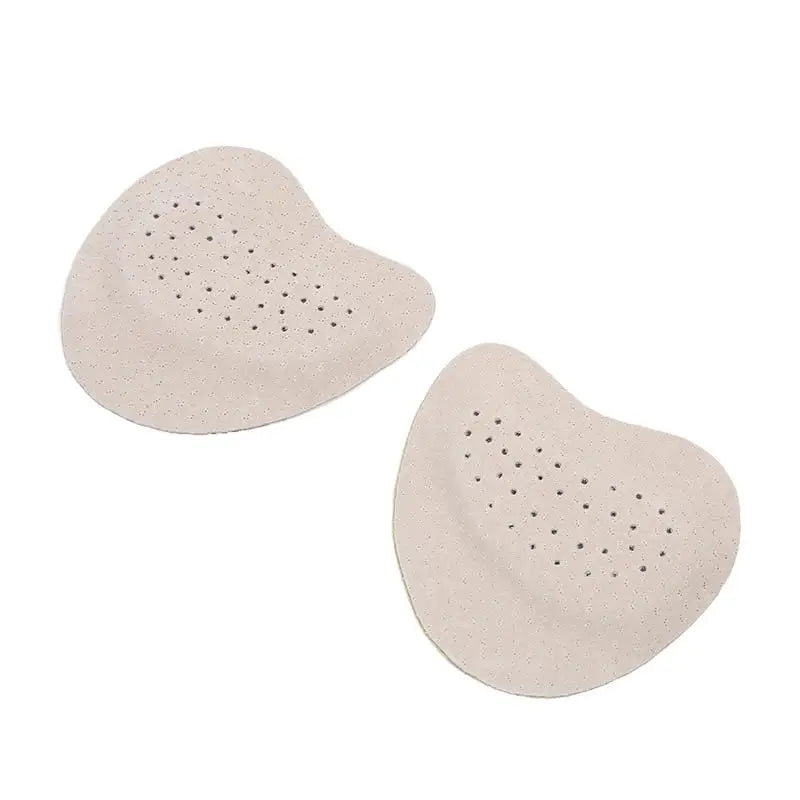 2Pairs Women‘s High Heel Toe Cushions - Anti-Slip Forefoot Pads for Pain Relief & Foot Care, Shoe Inserts Peaceful Pleasures Health and Wellness Beige