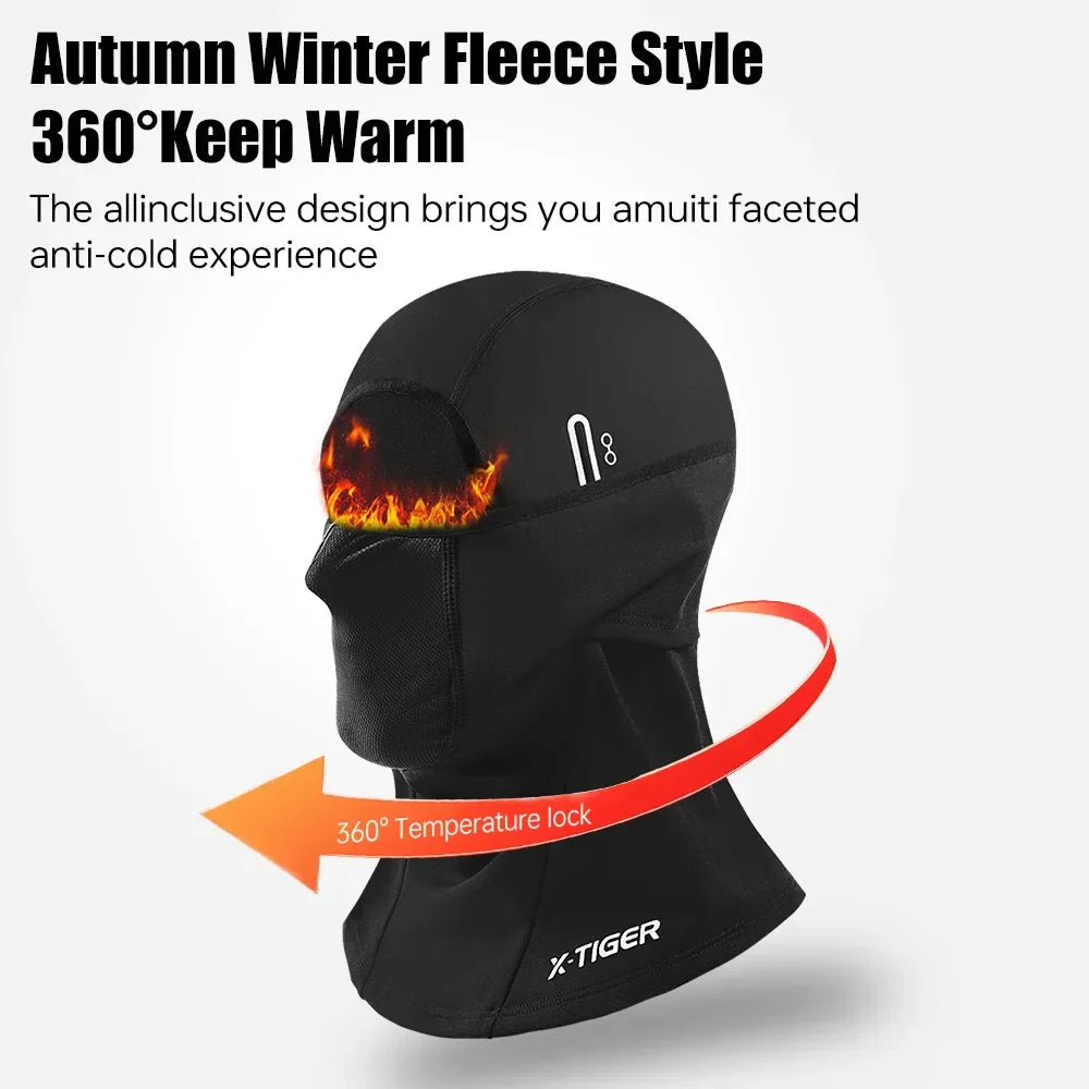 X-TIGER Winter Thermal Balaclava – Windproof Helmet Liner Mask