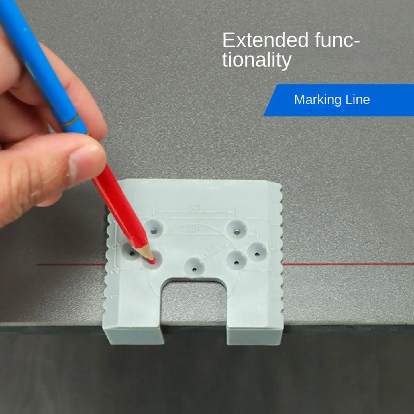 Magnetic Door Hinge Jig – Cabinet Alignment Drilling Tool