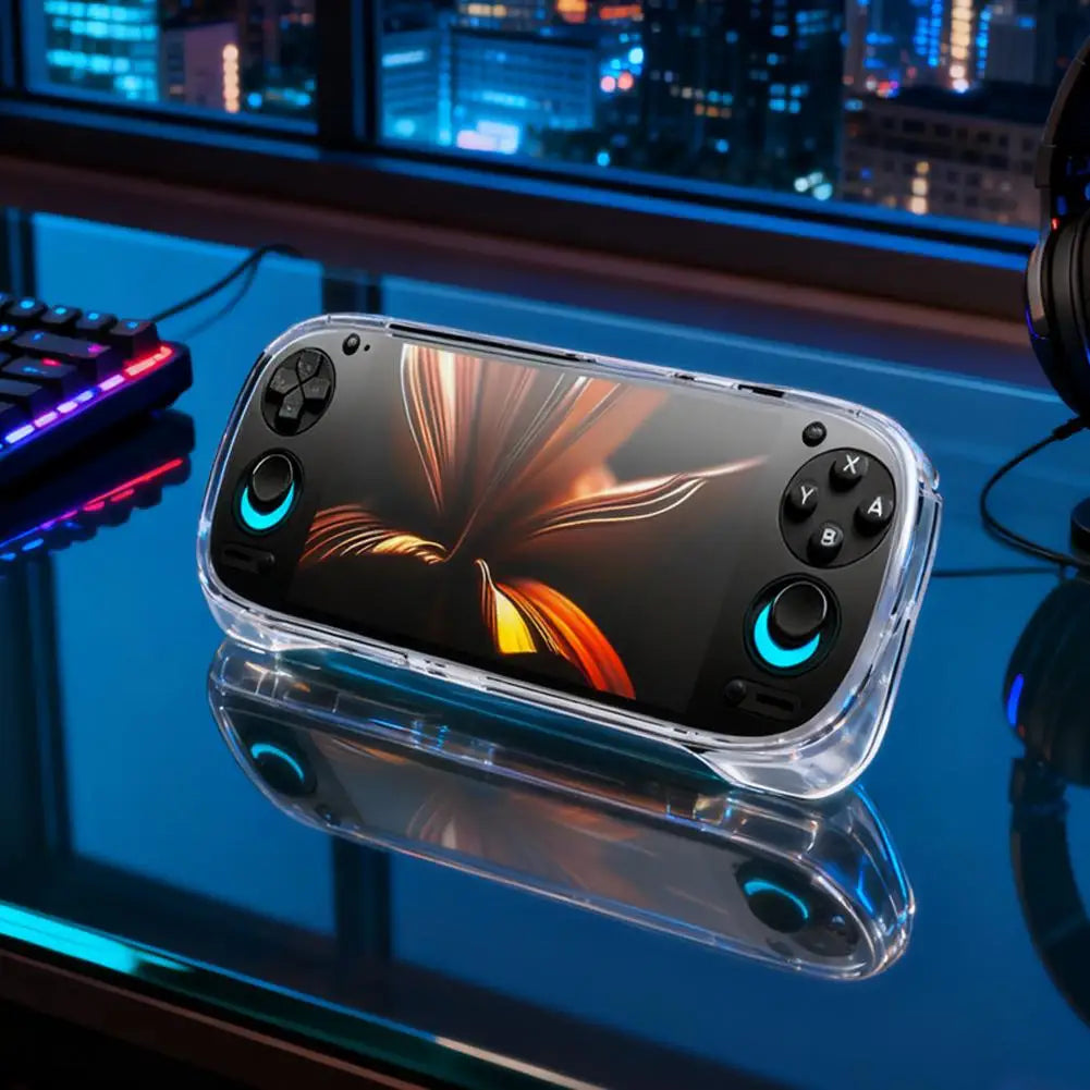 Retroid Pocket 5 Ergonomic TPU Grip Case – Clear Protective Cover