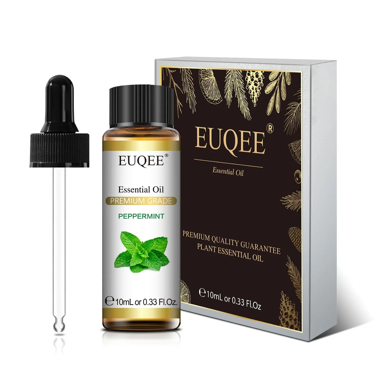 EUQEE 10ml Pure Essential Oil – Lavender, Jasmine & More