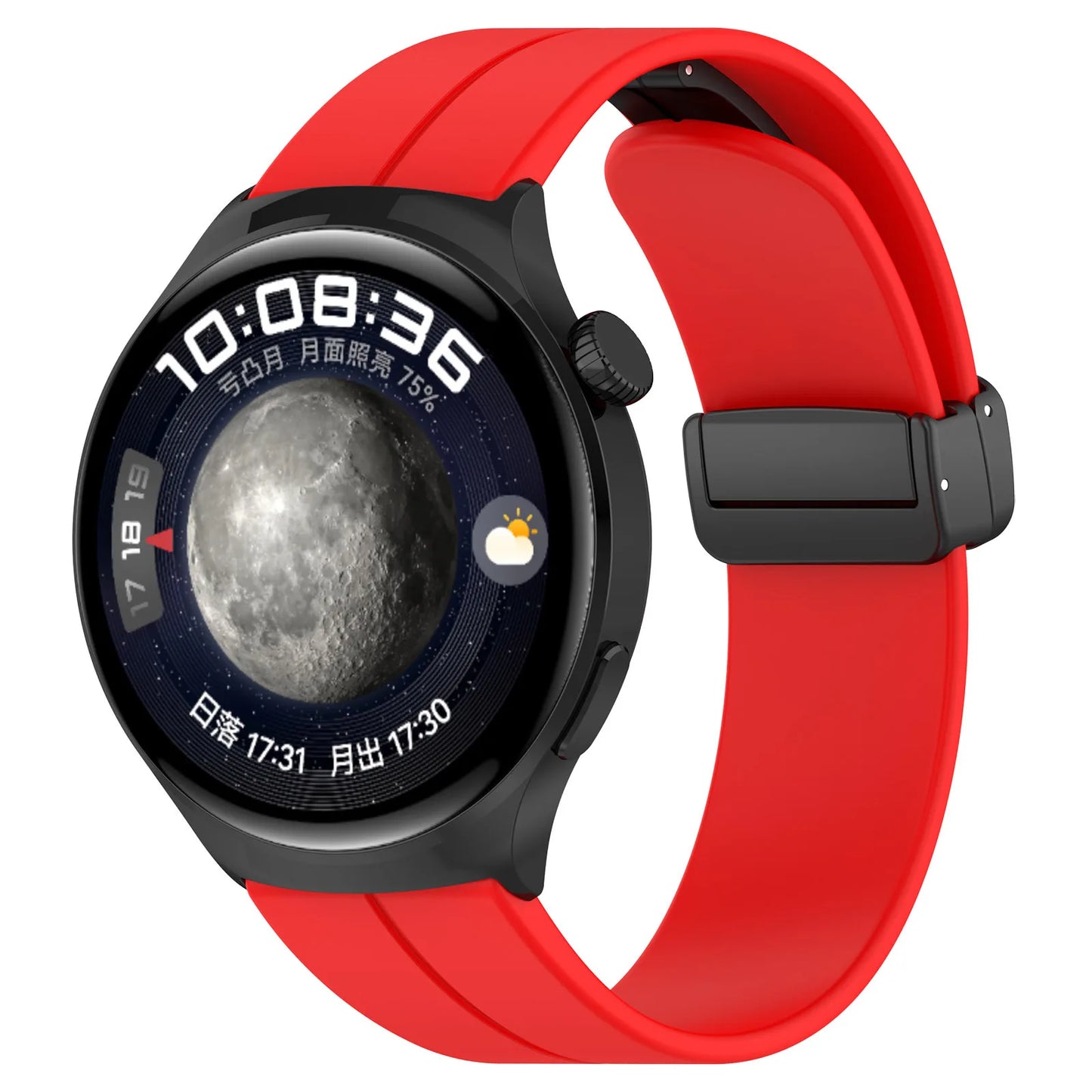 20mm Silicone Magnetic Strap for MoonSwatch – Men & Women Peaceful Pleasures Health and Wellness