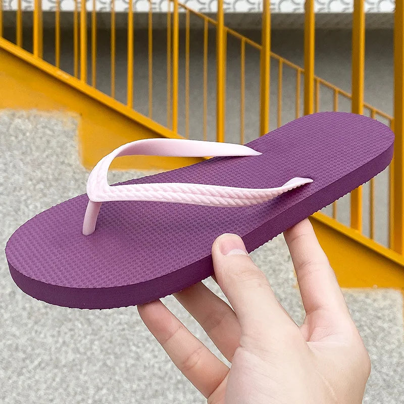 Women's Lightweight Non-Slip Flip-Flop Slides & Slippers