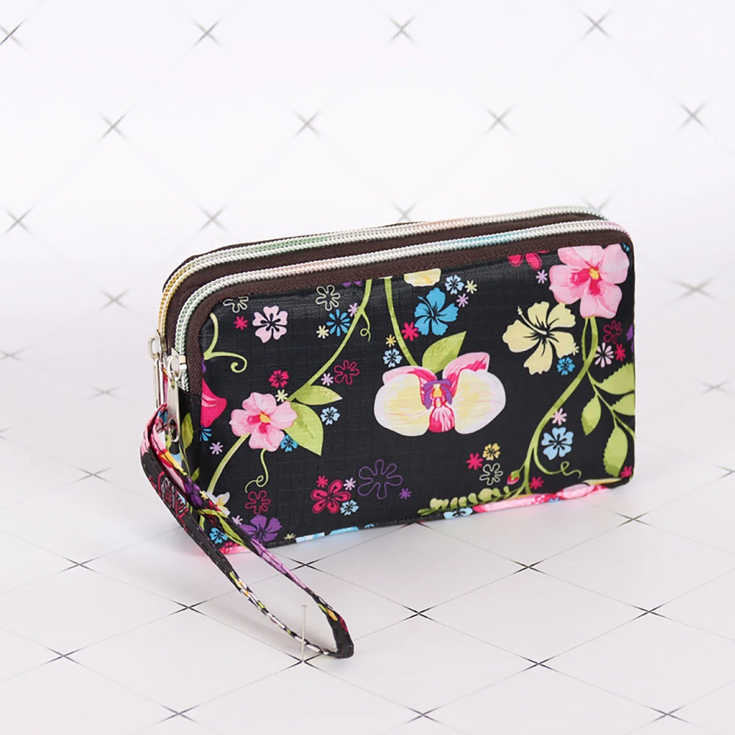Clutch Purses for Women Large Capacity Purse with Portable Wristlet for Traveling Shopping Business Peaceful Pleasures Health and Wellness 3