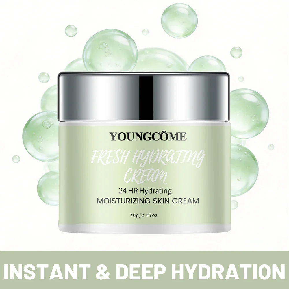 YOUNGCOME Hydrating Gel Cream – Hyaluronic Acid & Vitamin E 24H