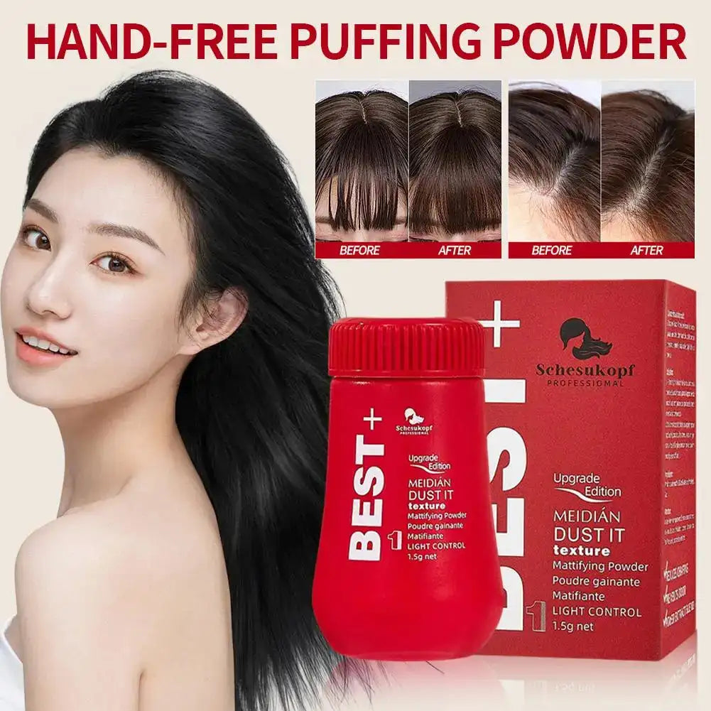 1/2PCs Fluffy Hair Powder Hair Volumizer And Texture Powder Matte Powder Oil-absorbing Powder Men Women Hair Styling No-Wash Peaceful Pleasures Health and Wellness