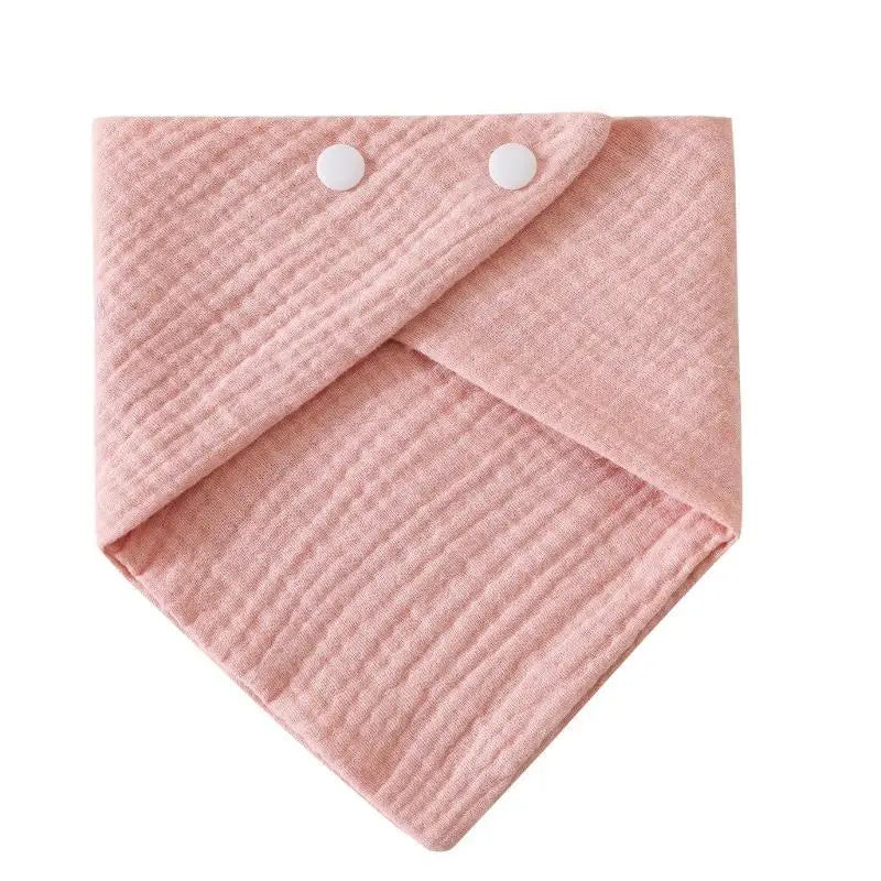 4-Layer Cotton Baby Burp Cloth & Drool Bib | Newborn 0–1Y