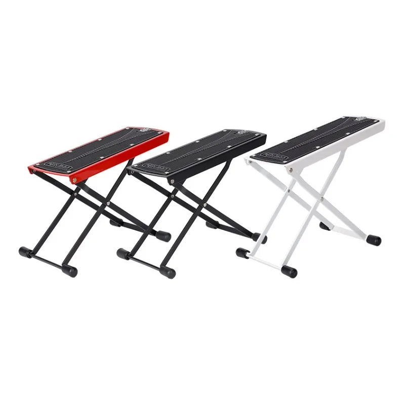 Foldable Non-slip Rubber Guitar Footstool Stand Foot Rest 6 Position