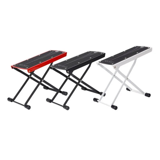 Foldable Non-slip Rubber Guitar Footstool Stand Foot Rest 6 Position Peaceful Pleasures Health and Wellness