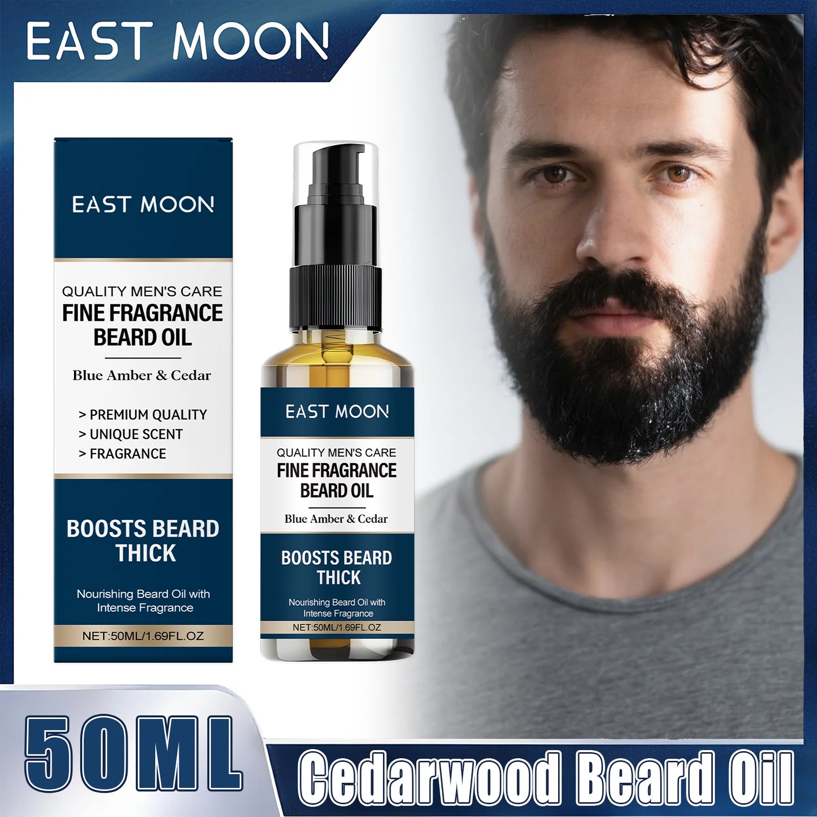 Cedarwood Beard Oil Deeply Nourishes And Softens Stubble Promotes Thicker Fuller Growth Convenient Travel Sized Beard Care Oil Peaceful Pleasures Health and Wellness Default Title