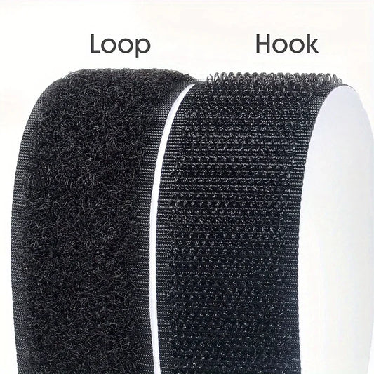 Self-Adhesive Hook & Loop Fastener Tape – 1M to 25M Hook & Loop Tape Peaceful Pleasures Health and Wellness