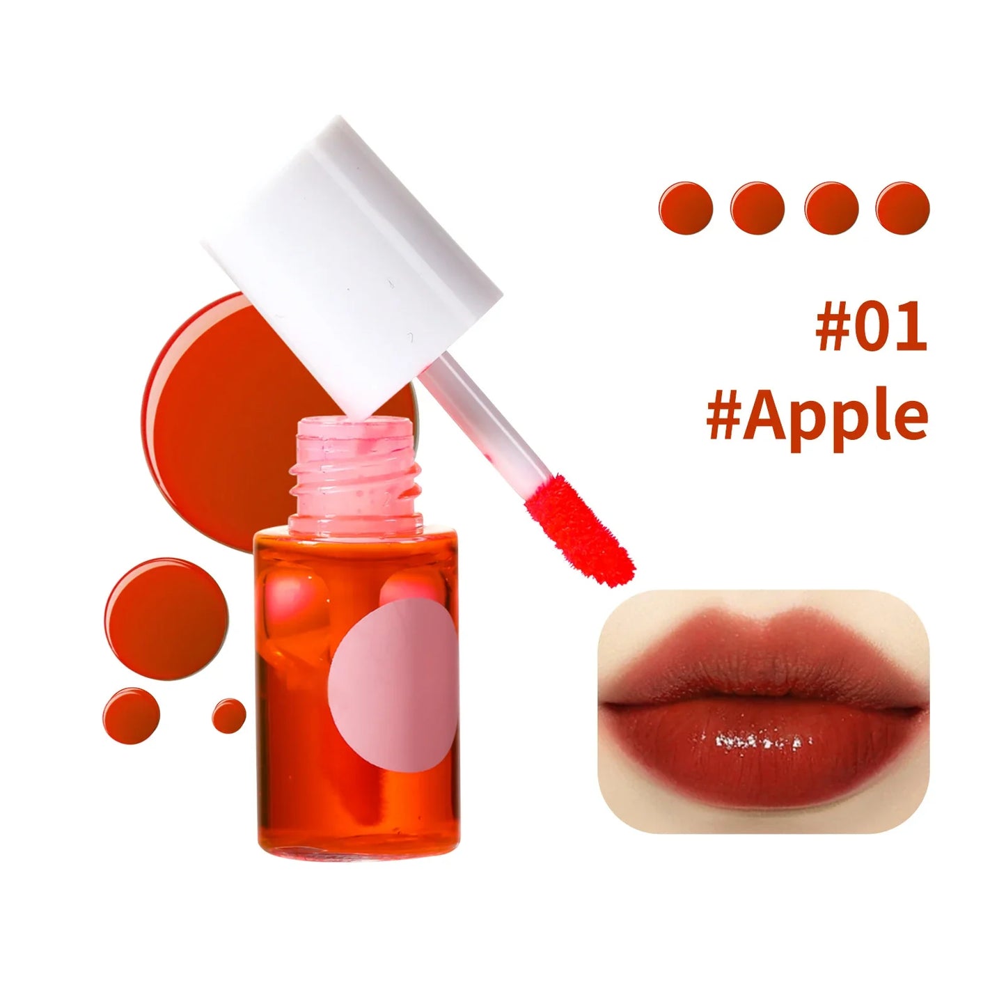 Velvet Matte Lip Gloss Set – 10 Shades, Non-Stick & Long-Lasting