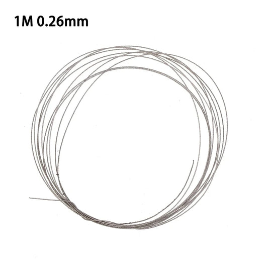 Superfine Diamond Cutting Wire 1m DIY Tool Coping Saw Blades Jade Peaceful Pleasures Health and Wellness 0.26mm
