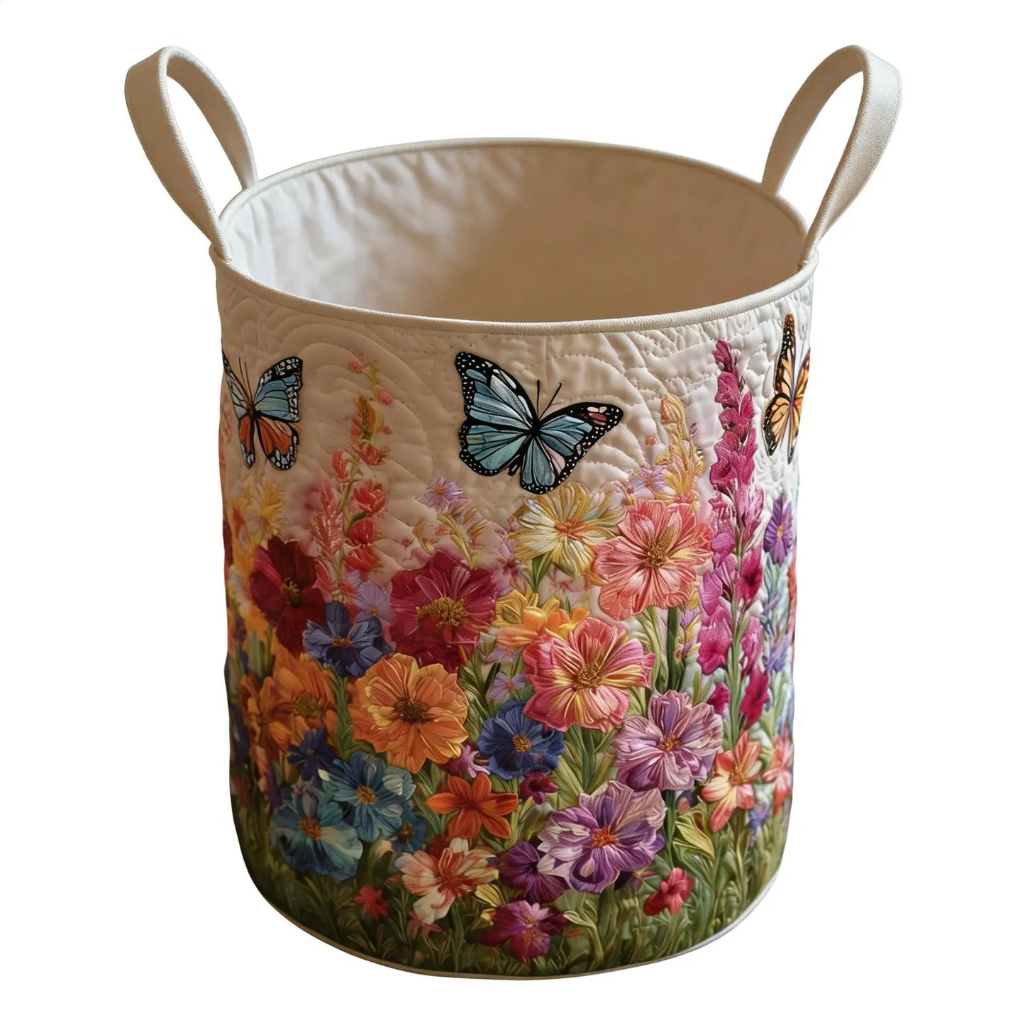 Large Foldable Fabric Storage Basket – Laundry & Toy Organizer
