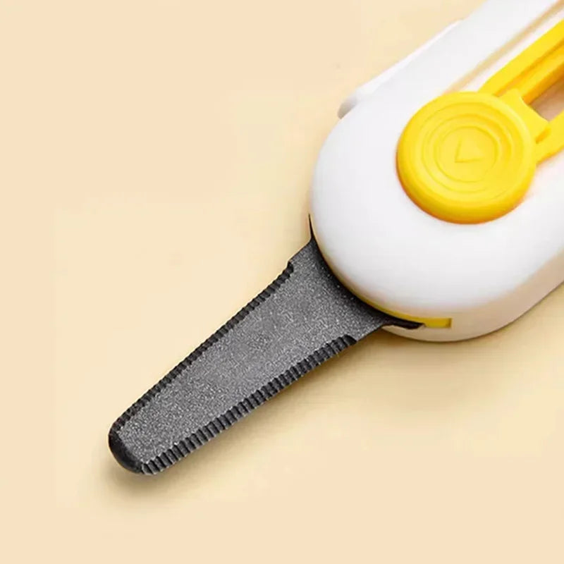 Mini Magnetic Box Cutter with Safety Lock | Package Opener Box Cutter Peaceful Pleasures Health and Wellness
