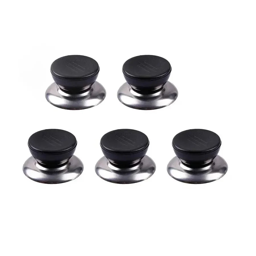 Pot Lid Replacement Handle Knob + Screwdriver | Universal Fit Cookware Replacement Part Peaceful Pleasures Health and Wellness 5pcs