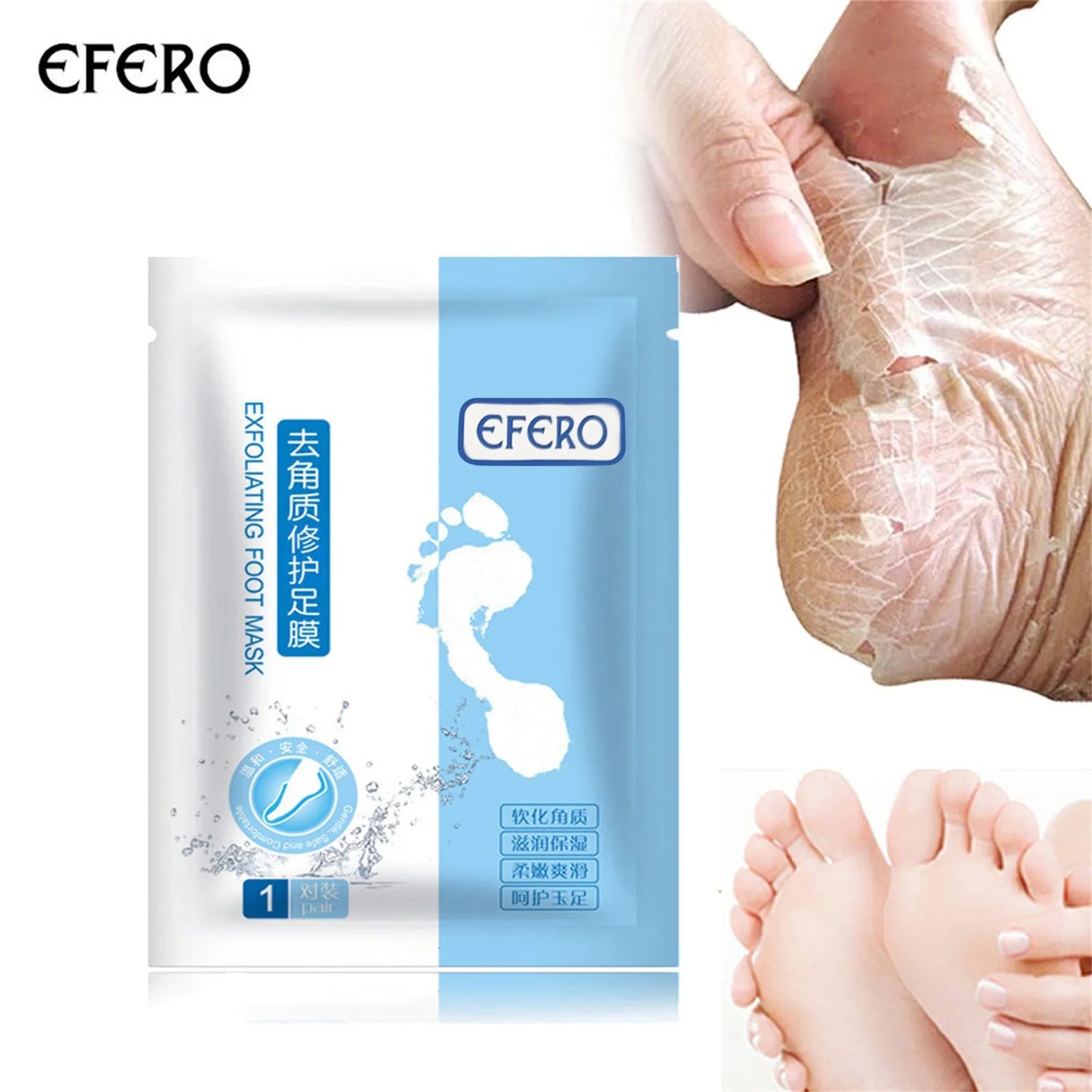 Exfoliating Foot Peel Mask | Dead Skin Remover for Soft Feet