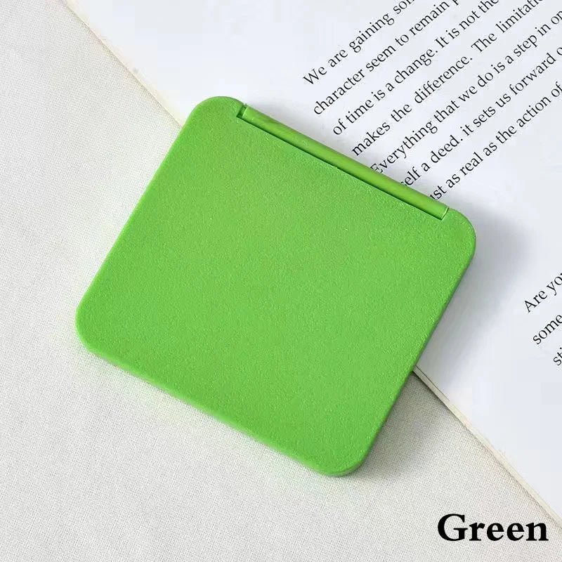 Double-Sided Square Compact Pocket Makeup Mirror | Gift for Women
