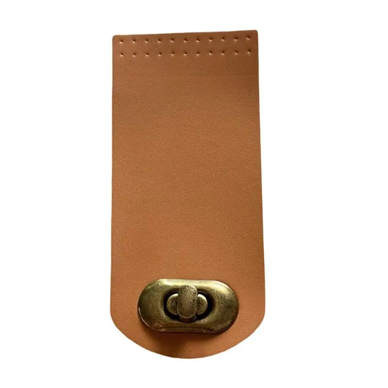 Leather Sew-On Snap Closure Bag Buckle | DIY Handbag Fastener