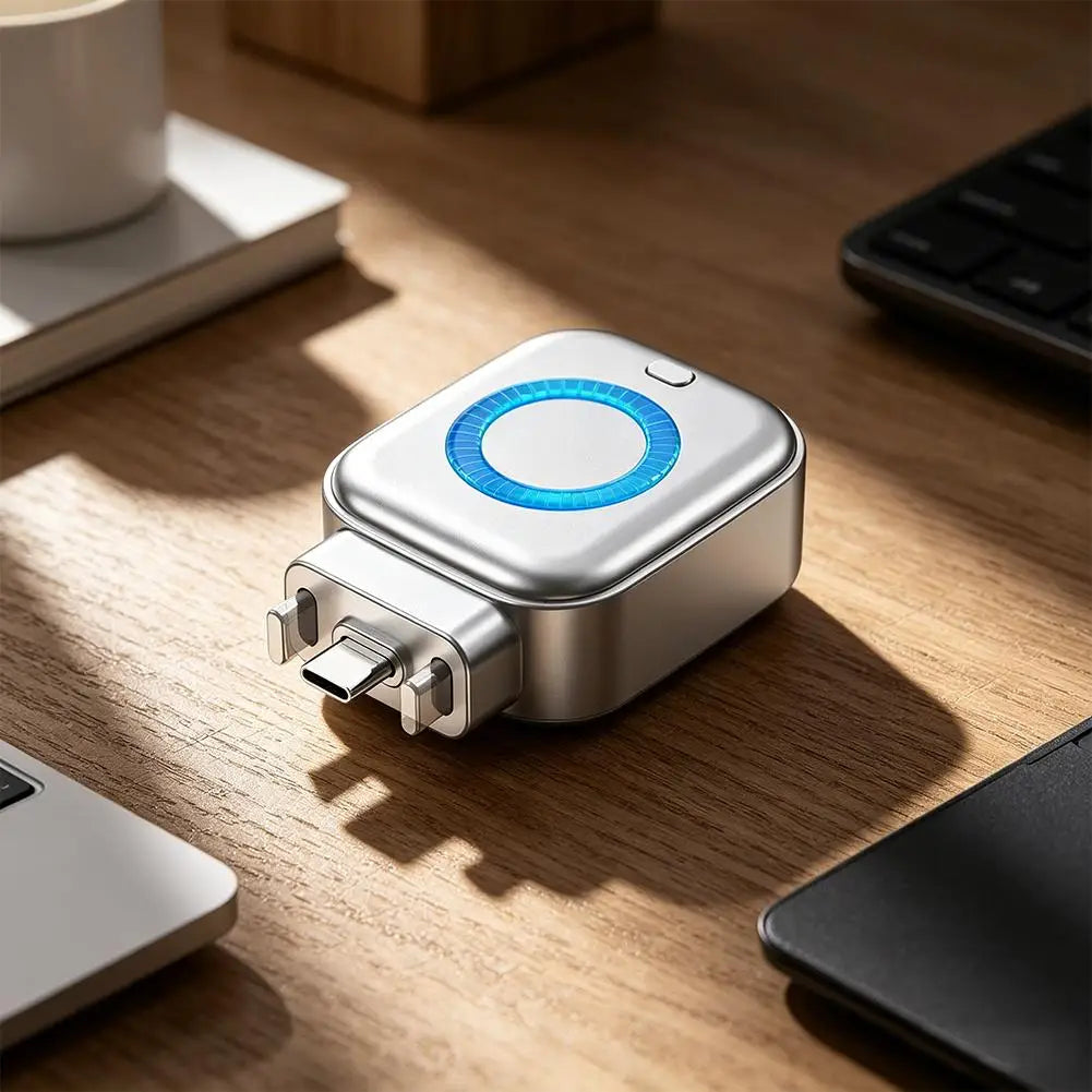 USB-C Smart Auto Power-Off Charging Adapter – Anti-Overcharge
