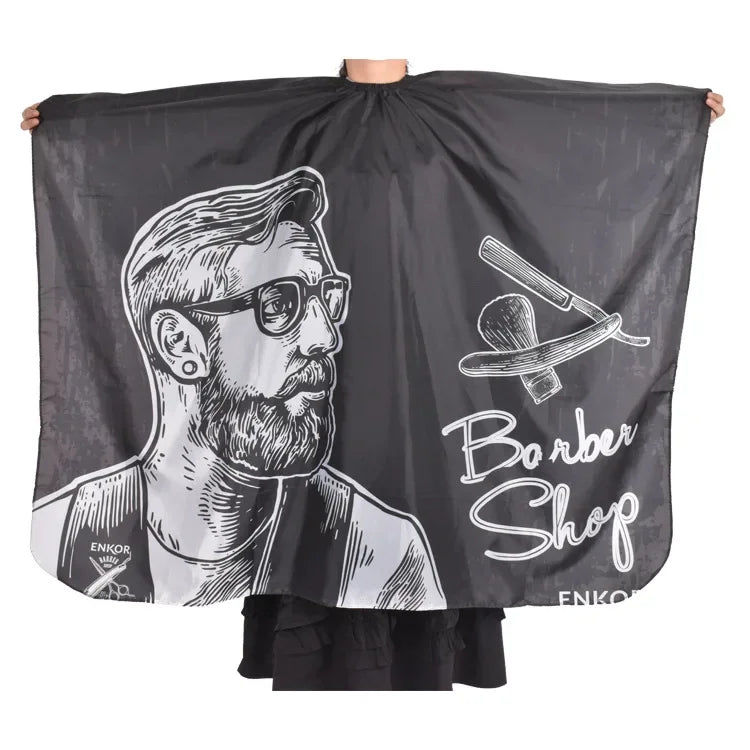 Waterproof Salon Haircut Cape | Barber Hairdressing Gown