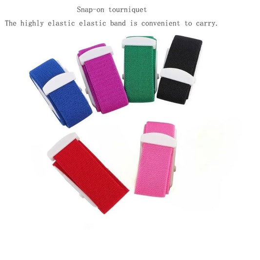 Snap-On Tourniquet Elastic Bandage | Outdoor First Aid Gear Emergency Tourniquet Peaceful Pleasures Health and Wellness
