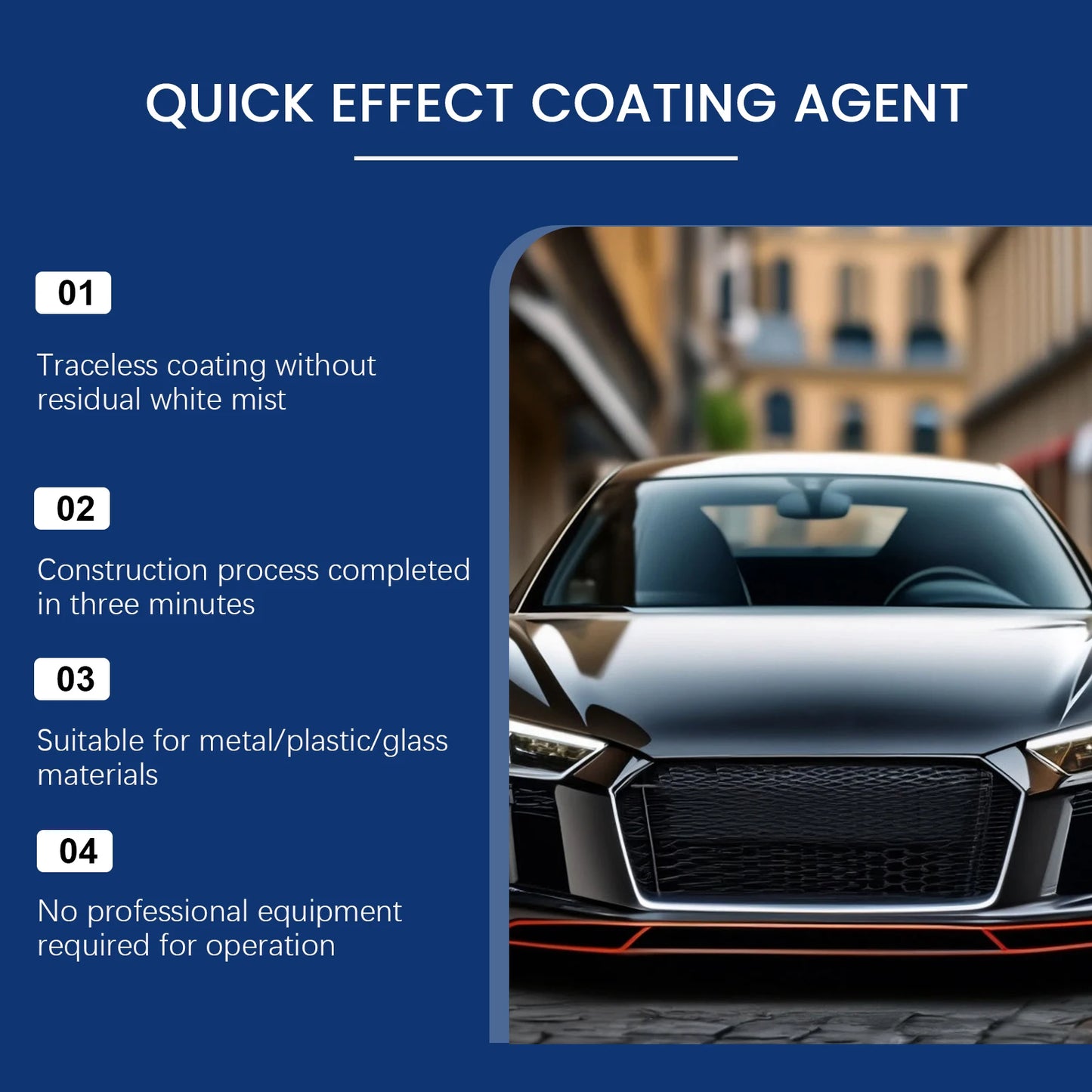 Rayhong Car Coating Spray | Gloss, Antifouling Paint Protection