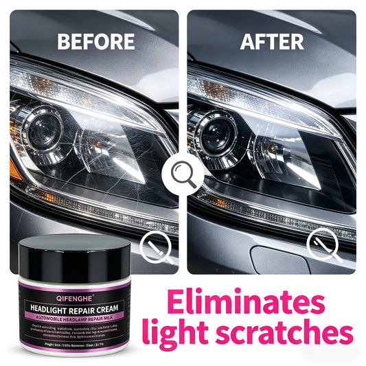 Headlight Restoration Cream – Remove Yellowing & Oxidation Headlight Restoration Cream Oasis Select
