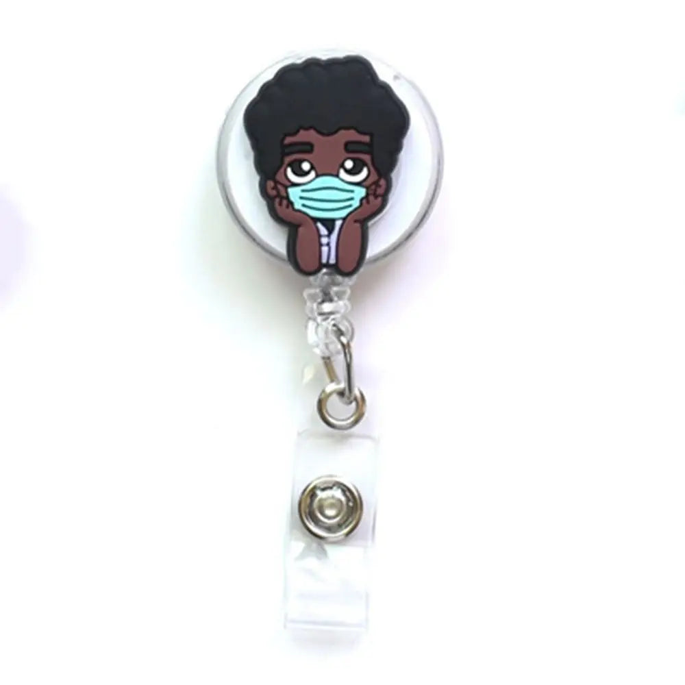 Clips Nurse Doctor Students Card Name Card Holder Nurse Badge Holder Retractable Badge Reel ID Card Clips Hospital Badge Holder Peaceful Pleasures Health and Wellness 17