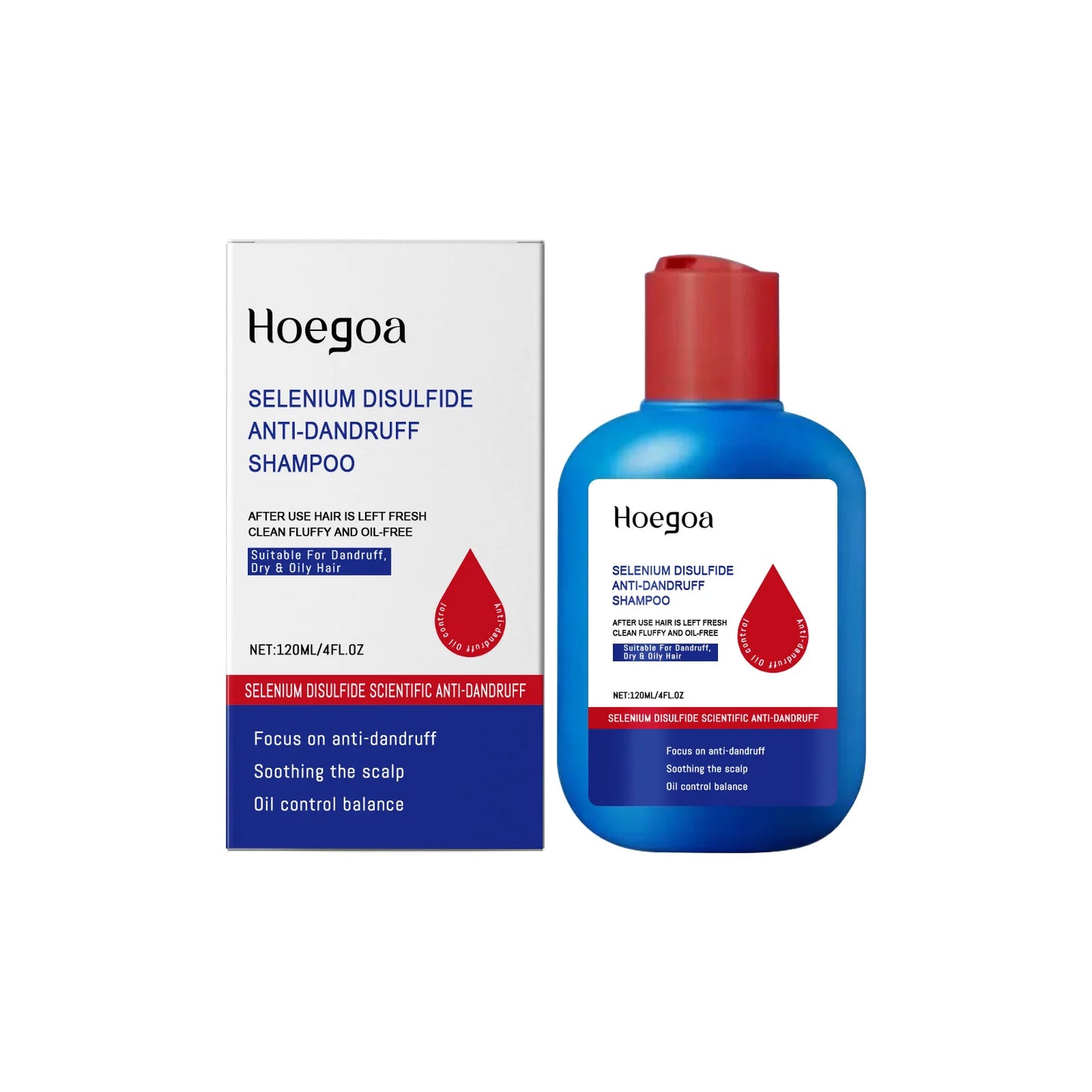 HOEGOA Selenium Sulfide Shampoo | Dandruff & Oil Control